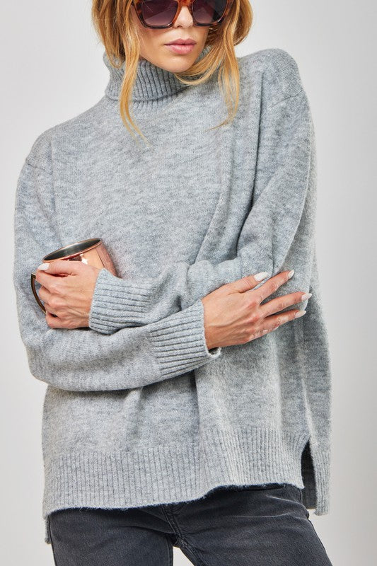 Soft turtle neck sweater