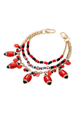 Load image into Gallery viewer, Black football bag charm

