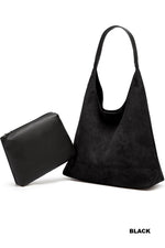 Load image into Gallery viewer, Microsuede Tote Bag
