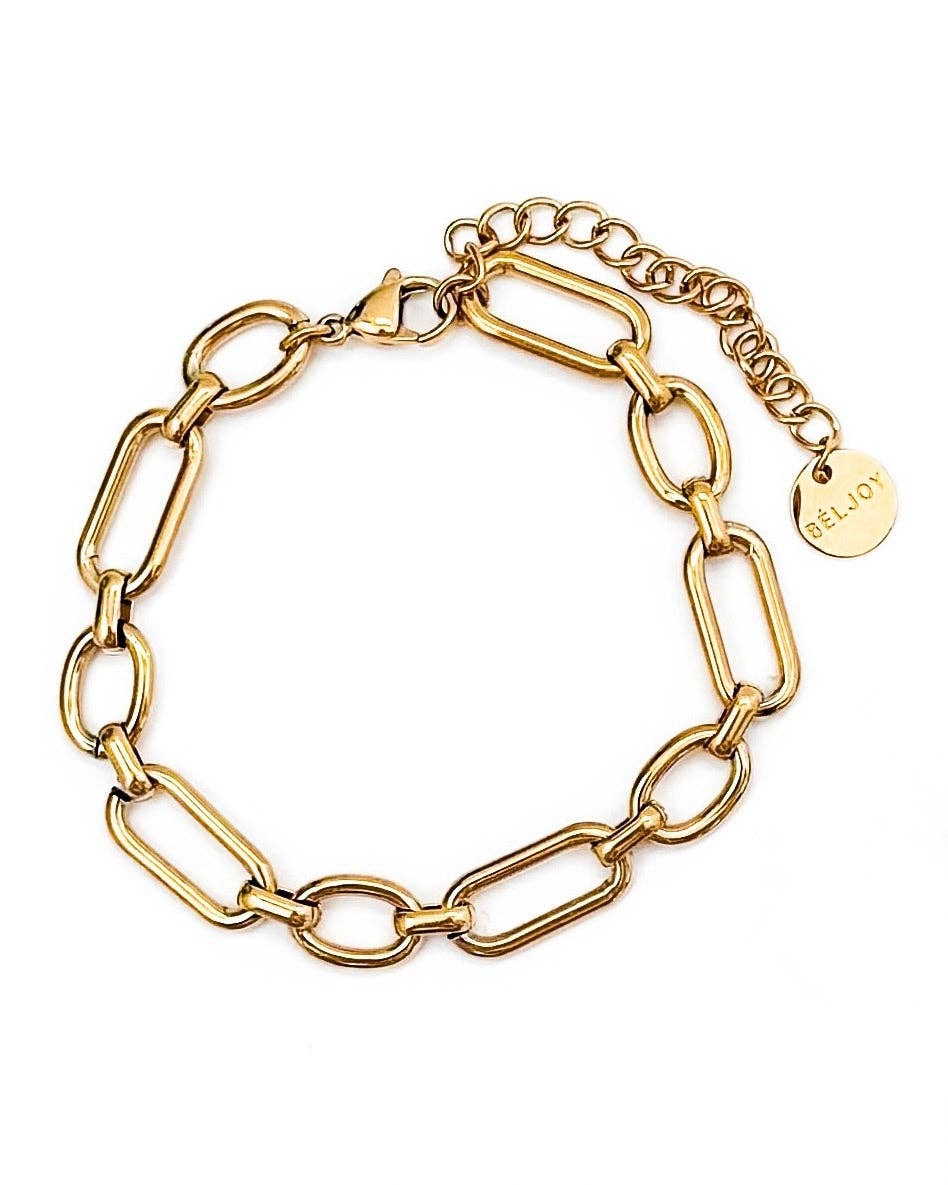 Bailey Gold Chain Link Bracelet