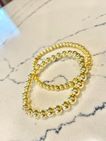 Load image into Gallery viewer, Gold bead bracelet
