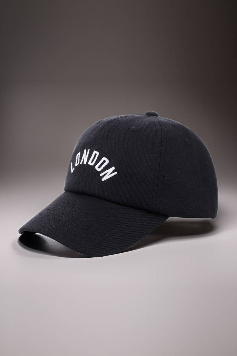 Black Embroidered New York Baseball Cap