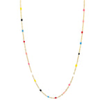 Load image into Gallery viewer, Summer Gold Colorful Dainty Chain Necklace
