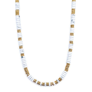 Joan Green Multi Color Beaded Stone Necklace