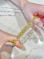 Load image into Gallery viewer, Gold bead bracelet
