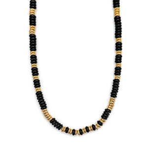 Joan Green Multi Color Beaded Stone Necklace