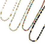 Load image into Gallery viewer, Joan Green Multi Color Beaded Stone Necklace
