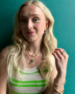 Load image into Gallery viewer, Summer Gold Colorful Dainty Chain Necklace
