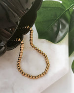 Load image into Gallery viewer, Laya Small Gold Beaded Necklace
