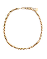 Load image into Gallery viewer, Laya Small Gold Beaded Necklace

