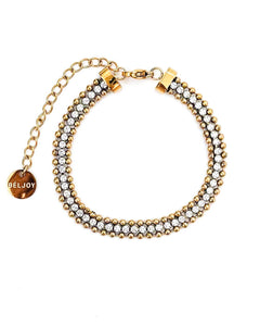 Barlow Crystal Chain Bracelet