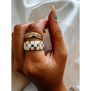 Checker ring