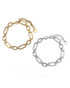 Bailey Gold Chain Link Bracelet