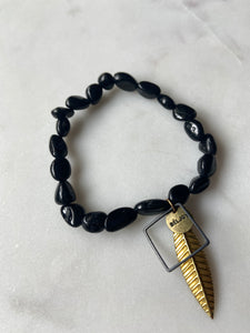 Black bracelet collection